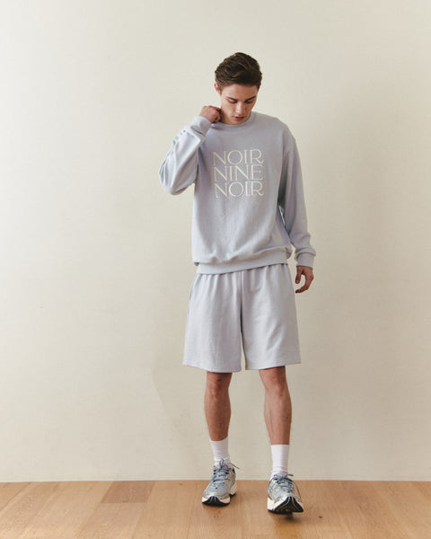 [NOIRNINE] UNISEX NN Sweatpants (SKY BLUE)