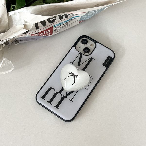 [Mademoment] Two Tone Design Bumper Phone Case