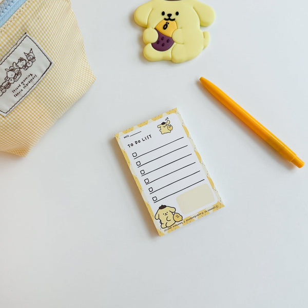 ♡ second morning × sanrio characters ♡ To Do List Memo Pad