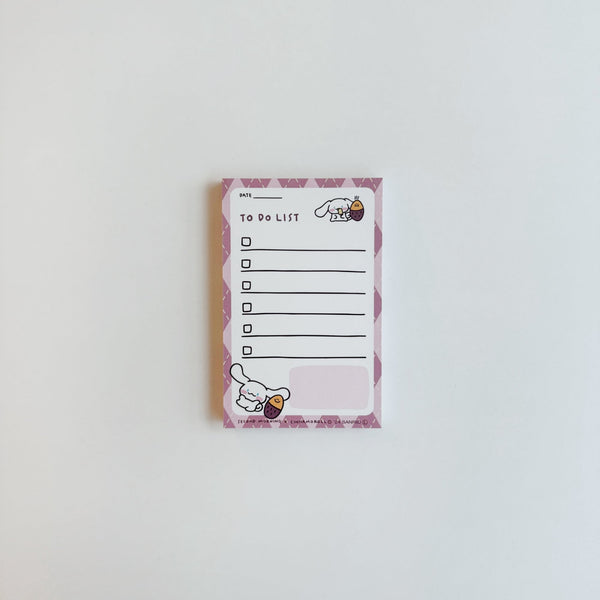 ♡ second morning × sanrio characters ♡ To Do List Memo Pad