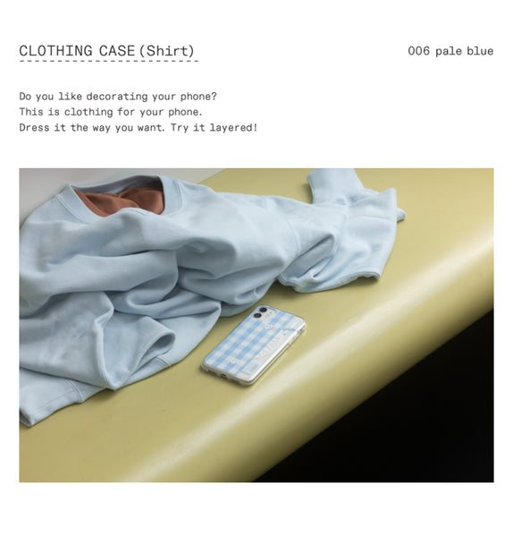 [the layered studio] Clothing Case (Shirt) Pale Blue