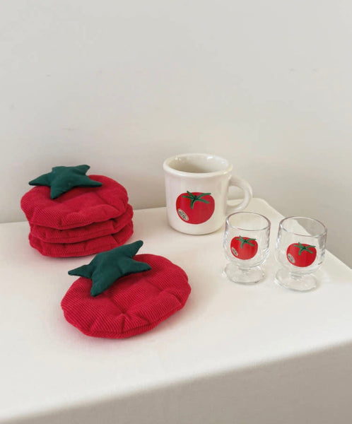 [Bracket Table] Tomato Coaster / Heat Insulation Pad