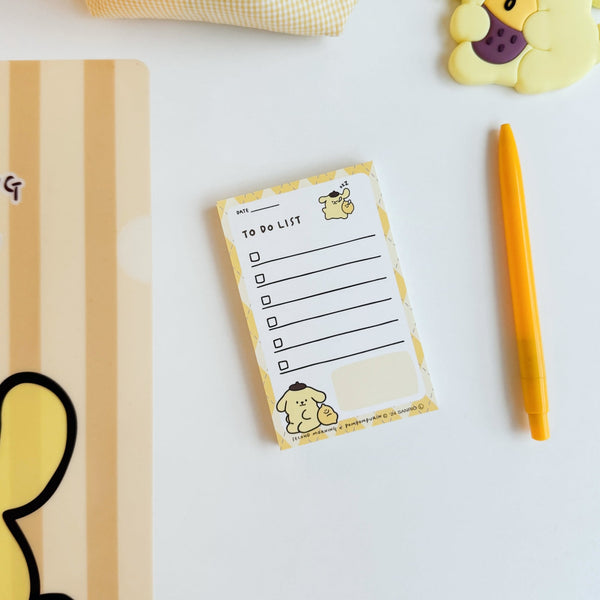 ♡ second morning × sanrio characters ♡ To Do List Memo Pad