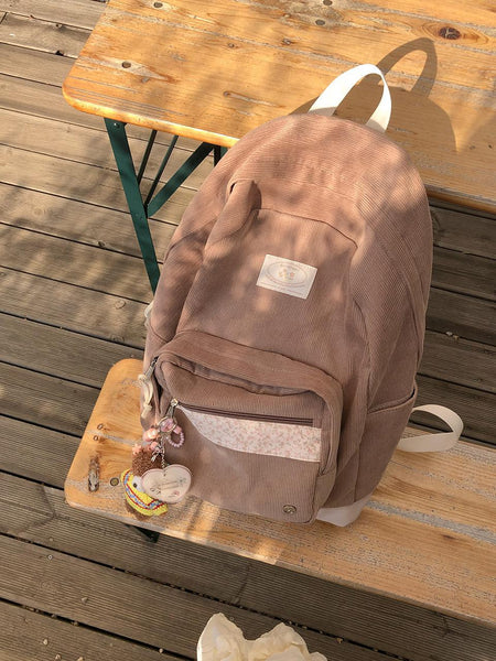 [ovuni] BON VOYAGE BACKPACK - MOCHA BROWN