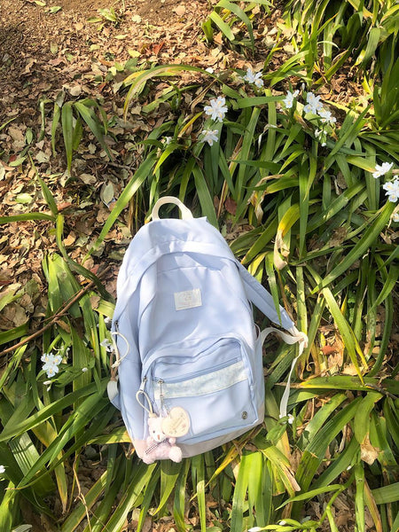 [ovuni] BON VOYAGE BACKPACK - COTTAGE BLUE