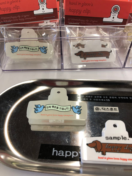 [hand in glove] Happy Clip (3Types)