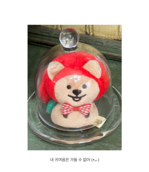 [YOUNG FOREST] Cherry Quokka Keyring