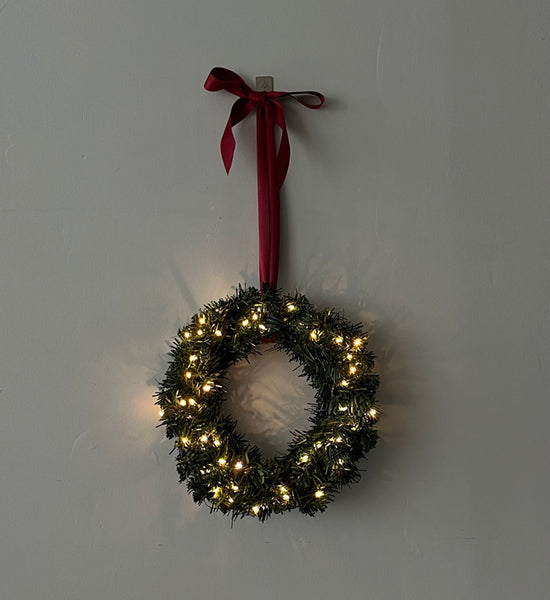 [AU VERT] Christmas Mini Wreath Set 30cm