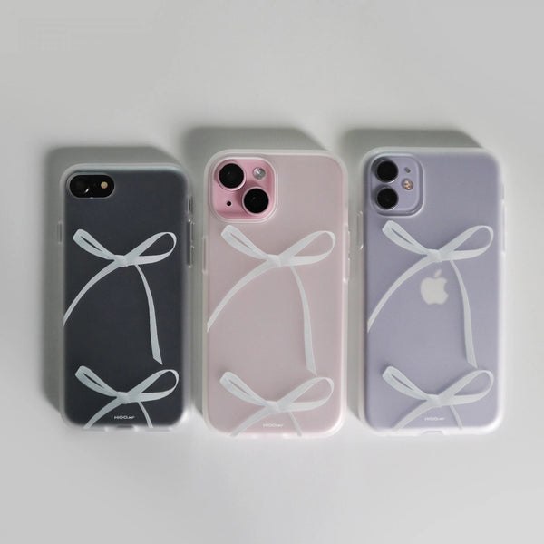 [hioo.kr] Fog Ribbon Jelly Hard Case