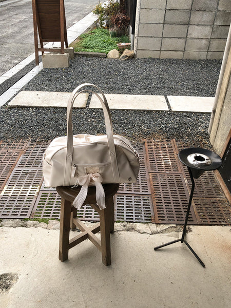 [ovuni] DAILY RIBBON GYM BAG CREAM