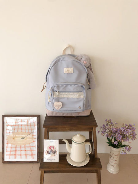 [ovuni] BON VOYAGE BACKPACK - COTTAGE BLUE