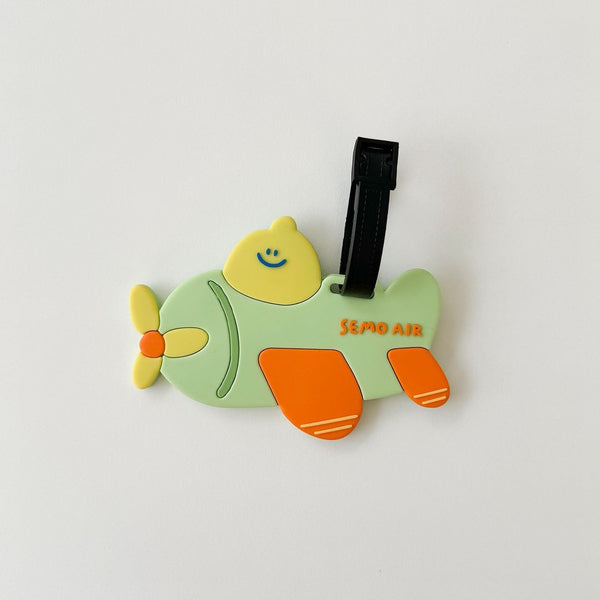 [second morning] AIRPLANE Name Tag
