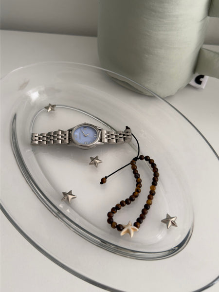 Oval Metal Watch 2Colour