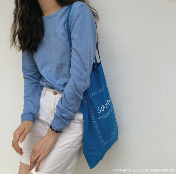 [and,all.] Summer Blue Bag