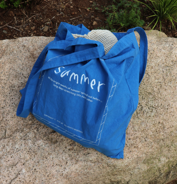 [and,all.] Summer Blue Bag