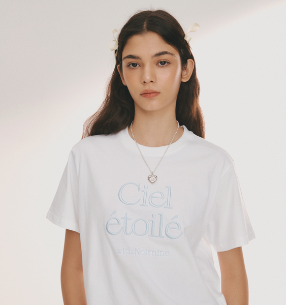 [NOIRNINE] Ciel étoilé T-shirts (Sky Blue)