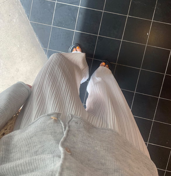 [WITHYOON] [made] Summer Mood Pleats Pants