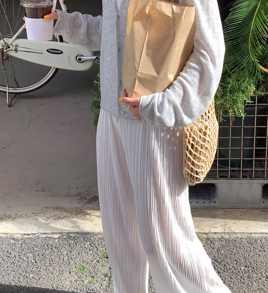 [WITHYOON] [made] Summer Mood Pleats Pants