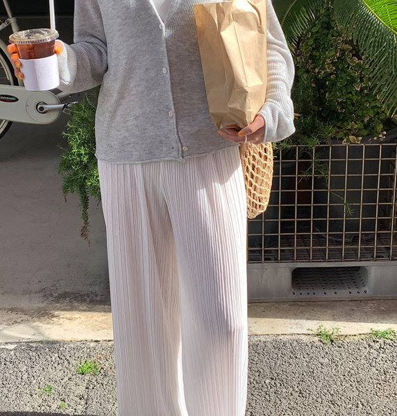 [WITHYOON] [made] Summer Mood Pleats Pants