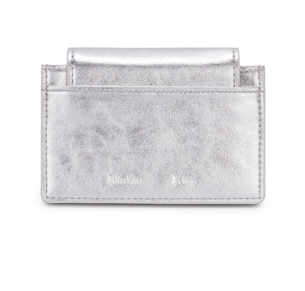 [Matin Kim] ACCORDION WALLET IN SILVER