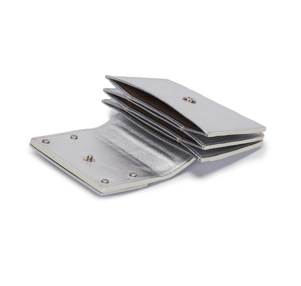 [Matin Kim] ACCORDION WALLET IN SILVER