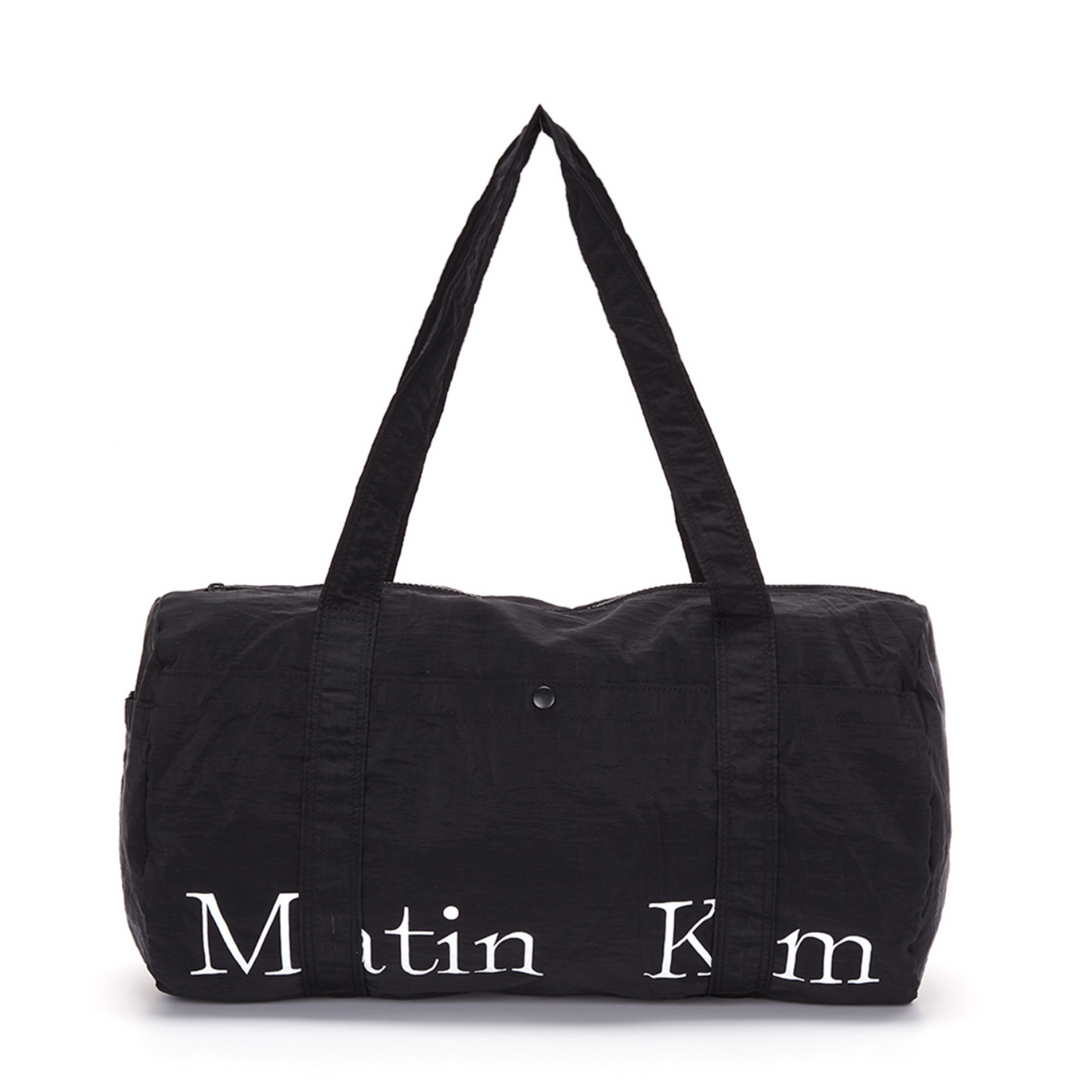 Matin Kim] LOGO SPORTY DUFFEL BAG IN BLACK – Ohue