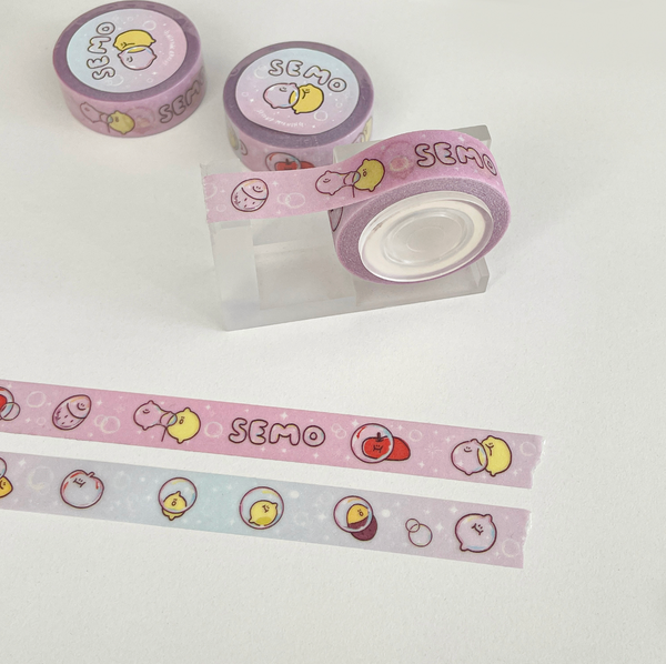 [second morning] Bubble Glitter Masking Tape