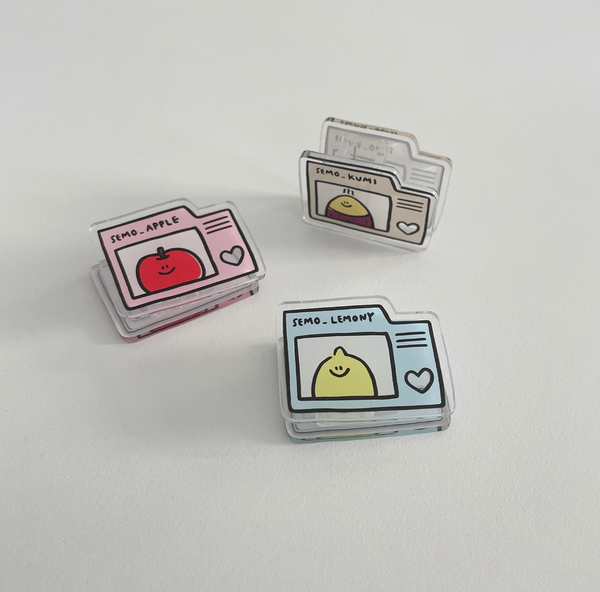 [second morning] Semo File Paper Clip Set