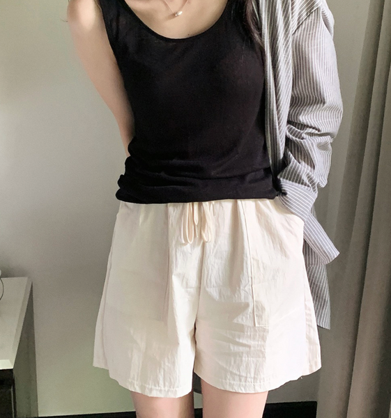 [SLOWAND] Cool Pocket Banding Shorts (PRE-ORDER)