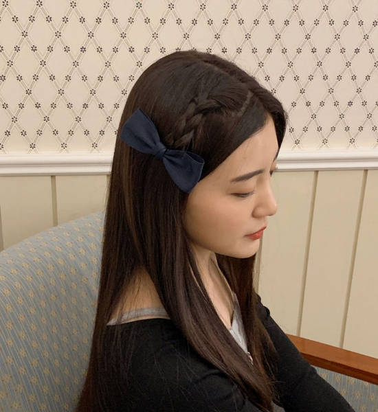 [SOYE PI-NE] Picnic Colour Satin Ribbon Hairpin