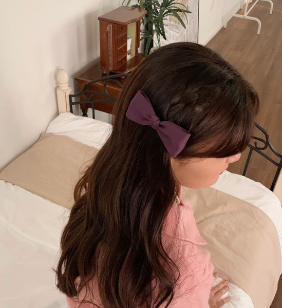 [SOYE PI-NE] Picnic Colour Satin Ribbon Hairpin