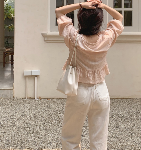 [SLOWAND] # SLOWMADE Today Air Summer Wide Pants