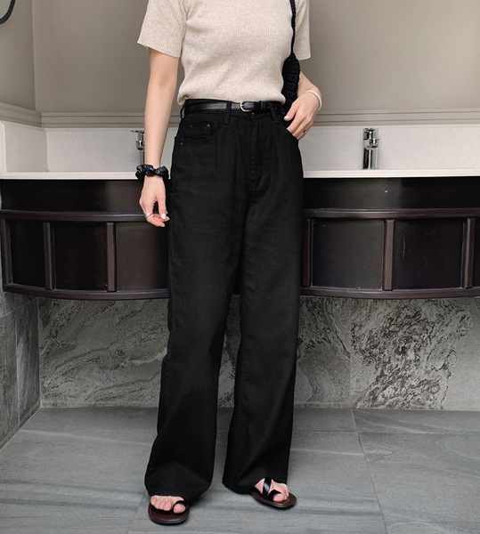 [SLOWAND] # SLOWMADE Today Air Summer Wide Pants