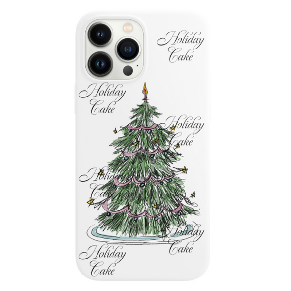 [Dimanche] WHITE CHRISTMASE CAKE Phone Case (3Types)