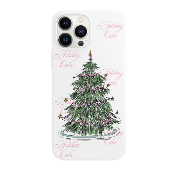 [Dimanche] WHITE CHRISTMASE CAKE Phone Case (3Types)