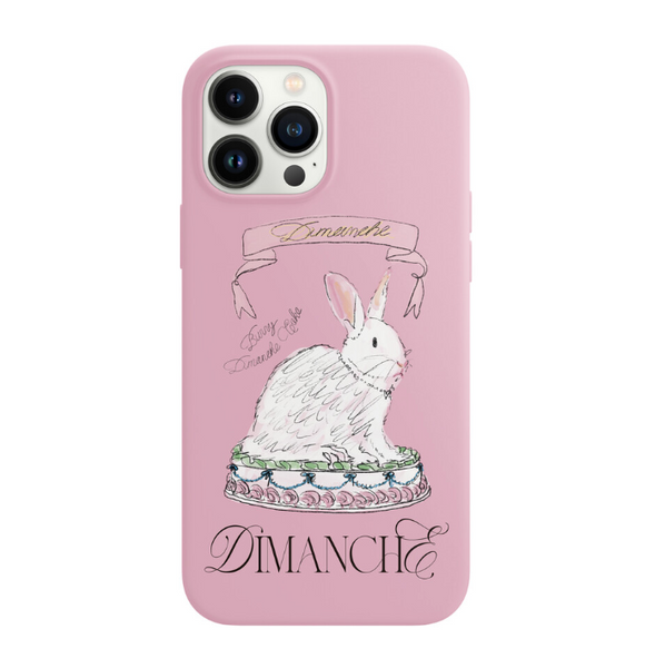 [Dimanche] BUNNY LOGO Phone Case (3Types)