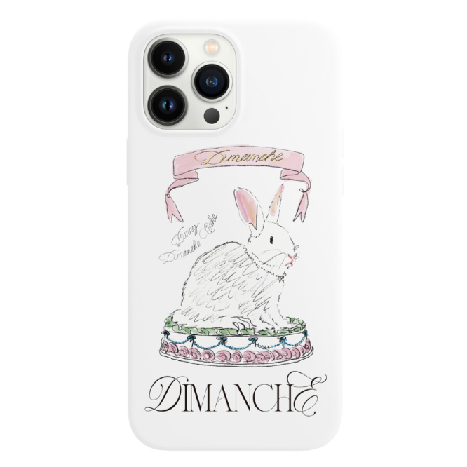 [Dimanche] BUNNY LOGO Phone Case (3Types)