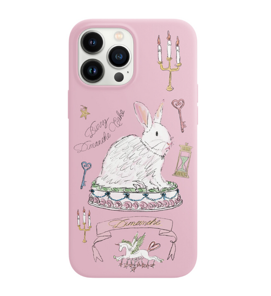 [Dimanche] BUNNY CAKE Phone Case (3Types)