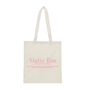 MATIN KIM Matin Poppin Eco Bag - 6 color – Belle Korea