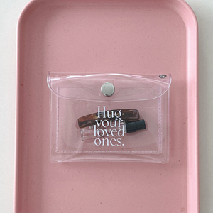 [Mademoment] Hug Love PVC Pouch