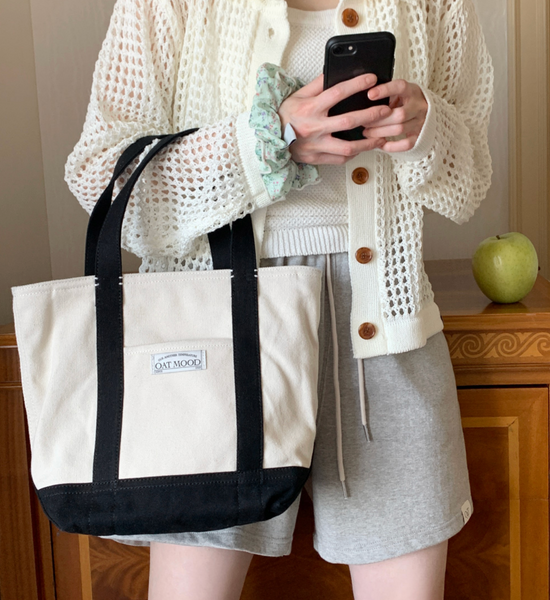 [98°C] Medieum Tote Canvas Bag