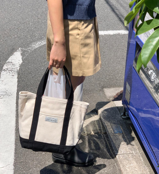 [98°C] Medieum Tote Canvas Bag