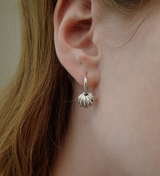 [fi,ore] Shell Ring Earring