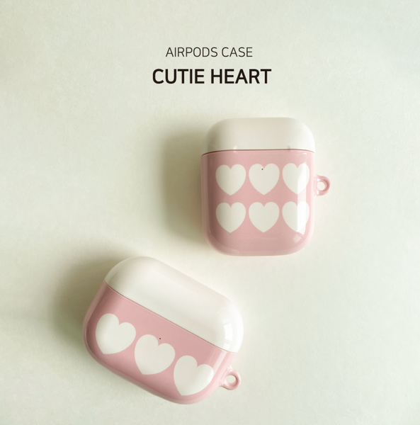 [ofmoi] Cutie Heart Airpods Case
