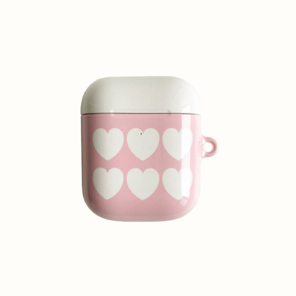 [ofmoi] Cutie Heart Airpods Case