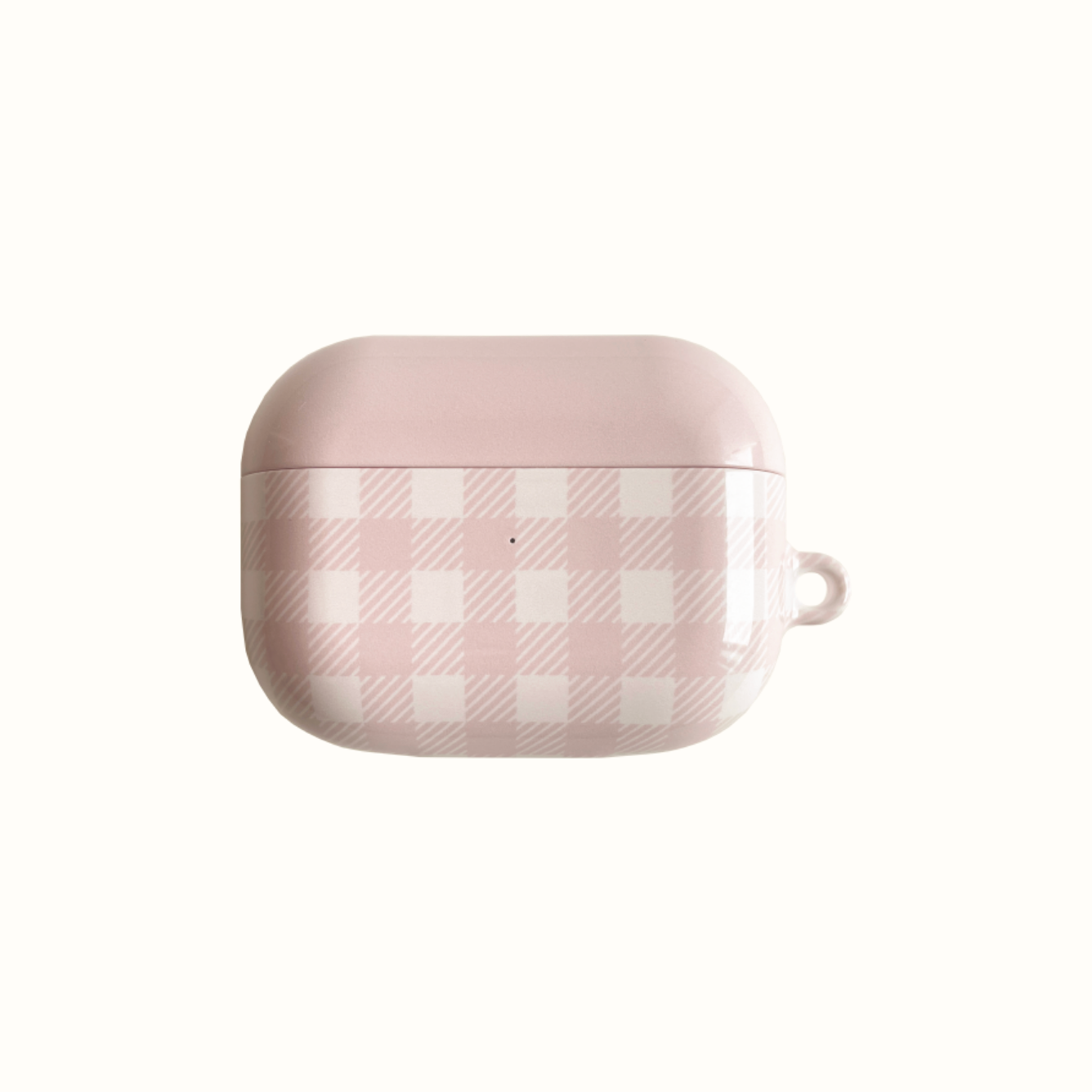 [ofmoi] Cotton Candy Check Airpods Case