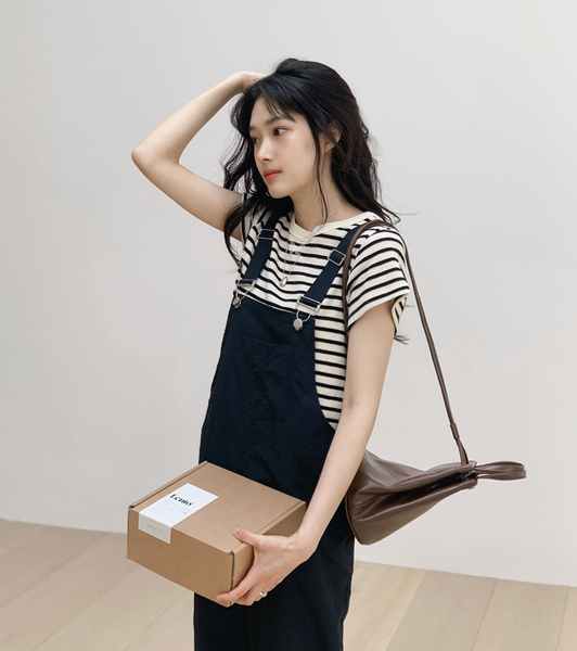 [SLOWAND] Ronny Soft Sling Bag Backpack