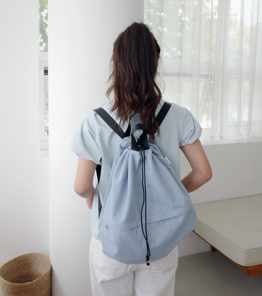 [unfold] String Backpack (Skyblue)
