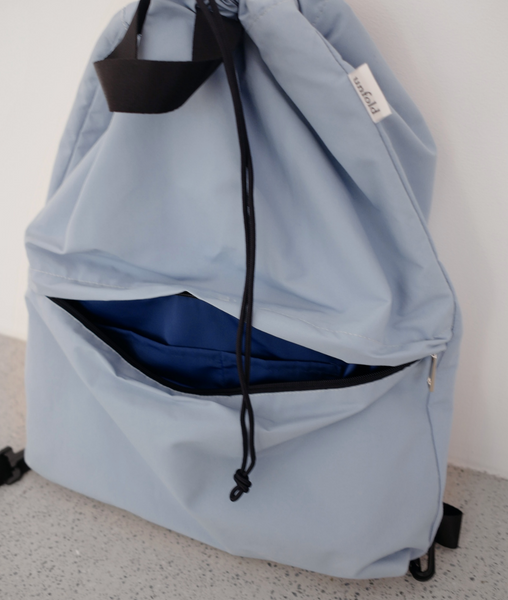 [unfold] String Backpack (Skyblue)