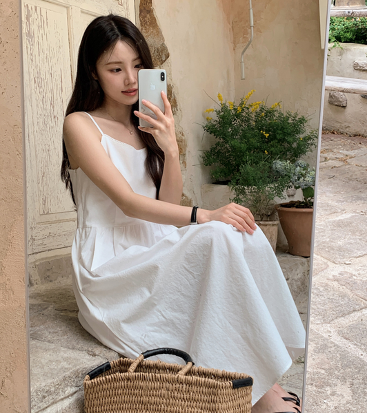 [Shopperland] Seattle Summer Lace Sleeveless Dress (mini/ long ver.)